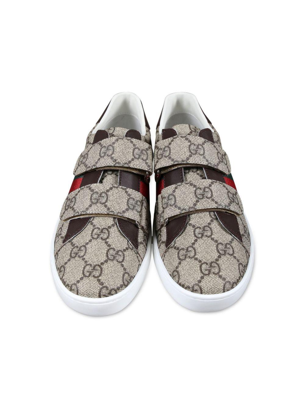 Scarpe marroni per bambino 463091FACYF 9753 Gucci Kids 