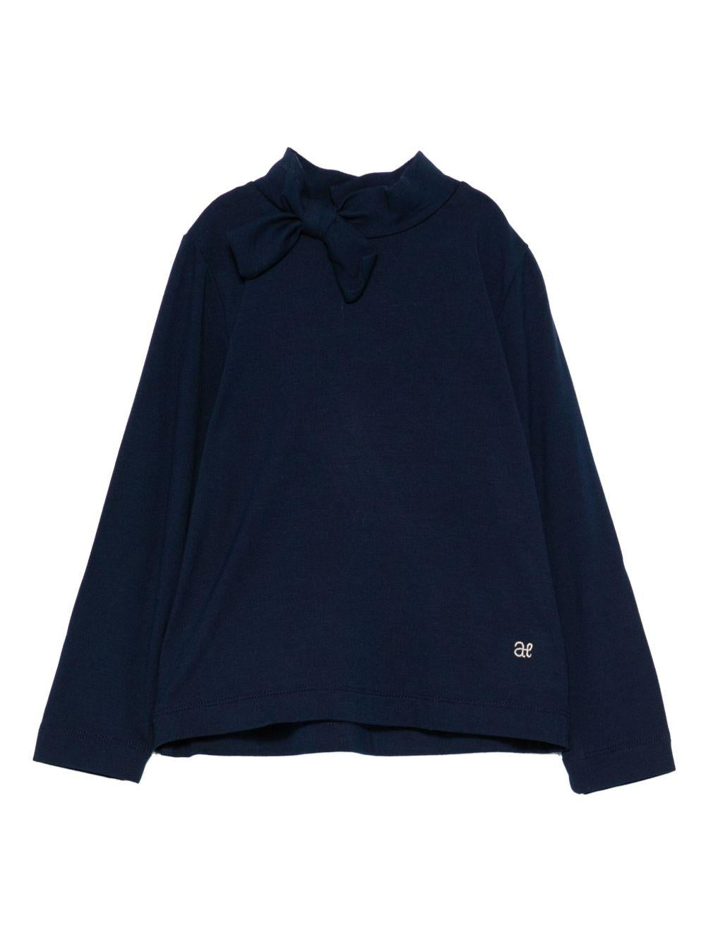 T-shirt blu scuro per bambina 5607 060 Abel & Lula 