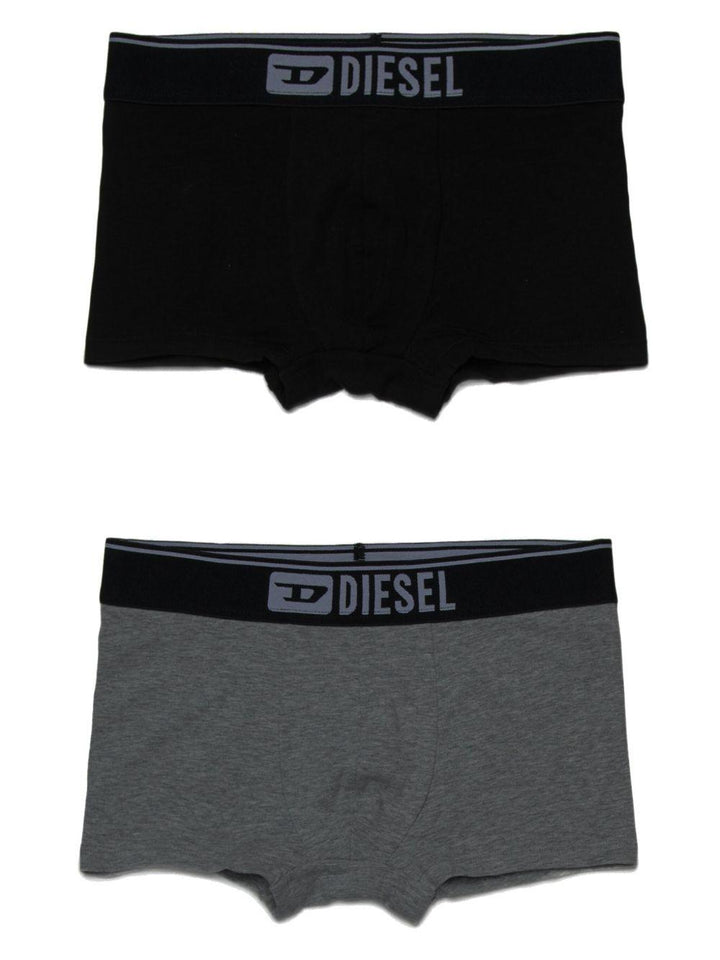 Set di 3 mutande nera, grigia e bianca J02693KYATR K90W Diesel Kids 