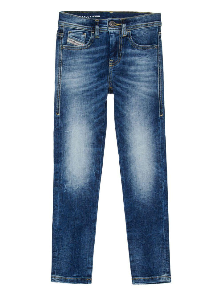 Jeans blu per bambino J00808KXBRA K01 Diesel Kids 