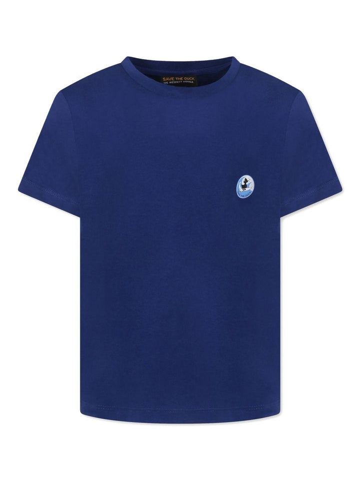 T-shirt blu per bambino