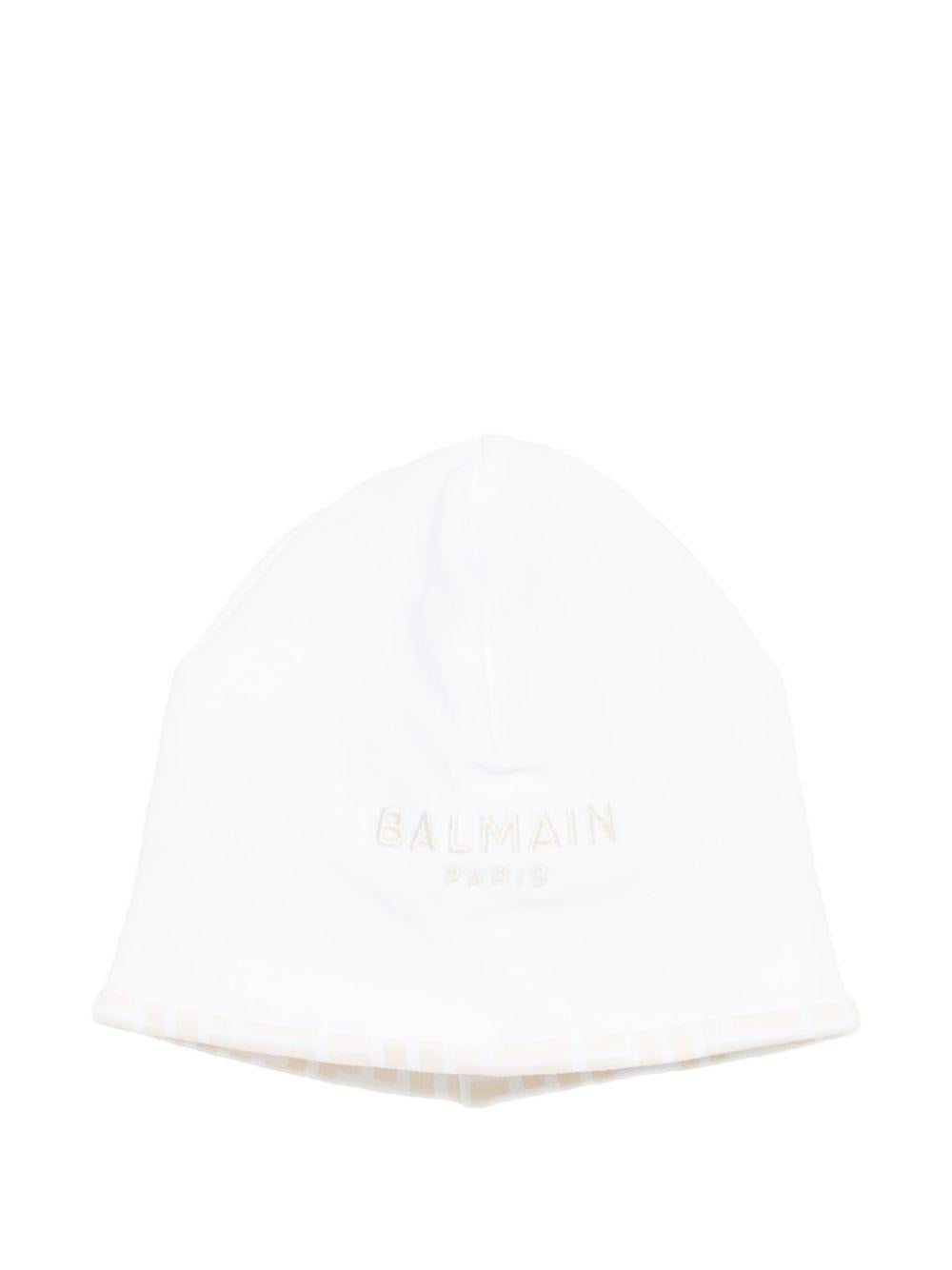 Tutina bianca per neonata BYB560Z3278 100BG Balmain Kids 