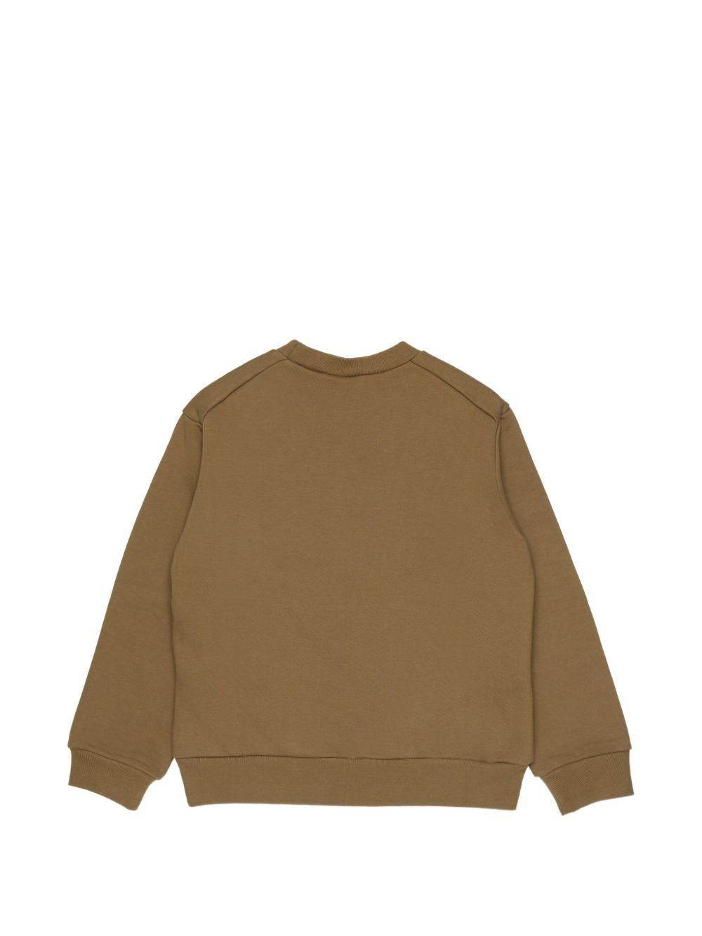 Felpa marrone per bambino M01612M00V0 0M721 Marni Kids 