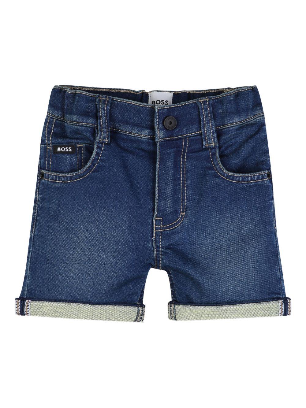 Bermuda blu scuro per neonato J52872 Z07 Boss Kids 
