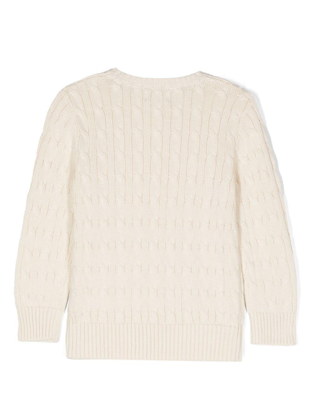 Maglione crema per bambino 323702674 068 Ralph Lauren Kids 