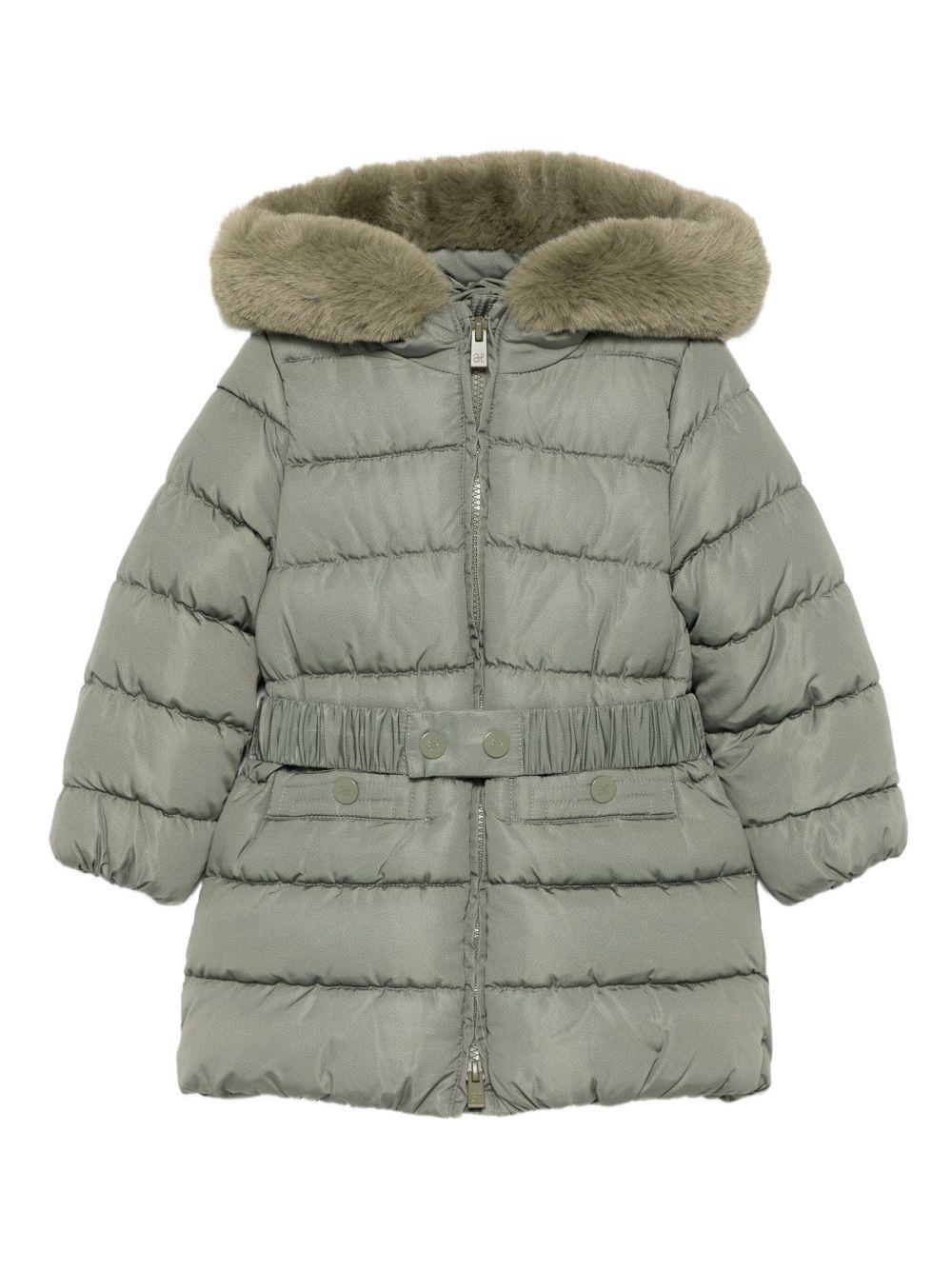 Giubbotto verde oliva per bambina 5850 020 Abel & Lula 