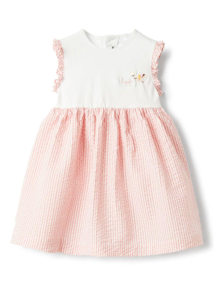 Abito rosa chiaro per neonata