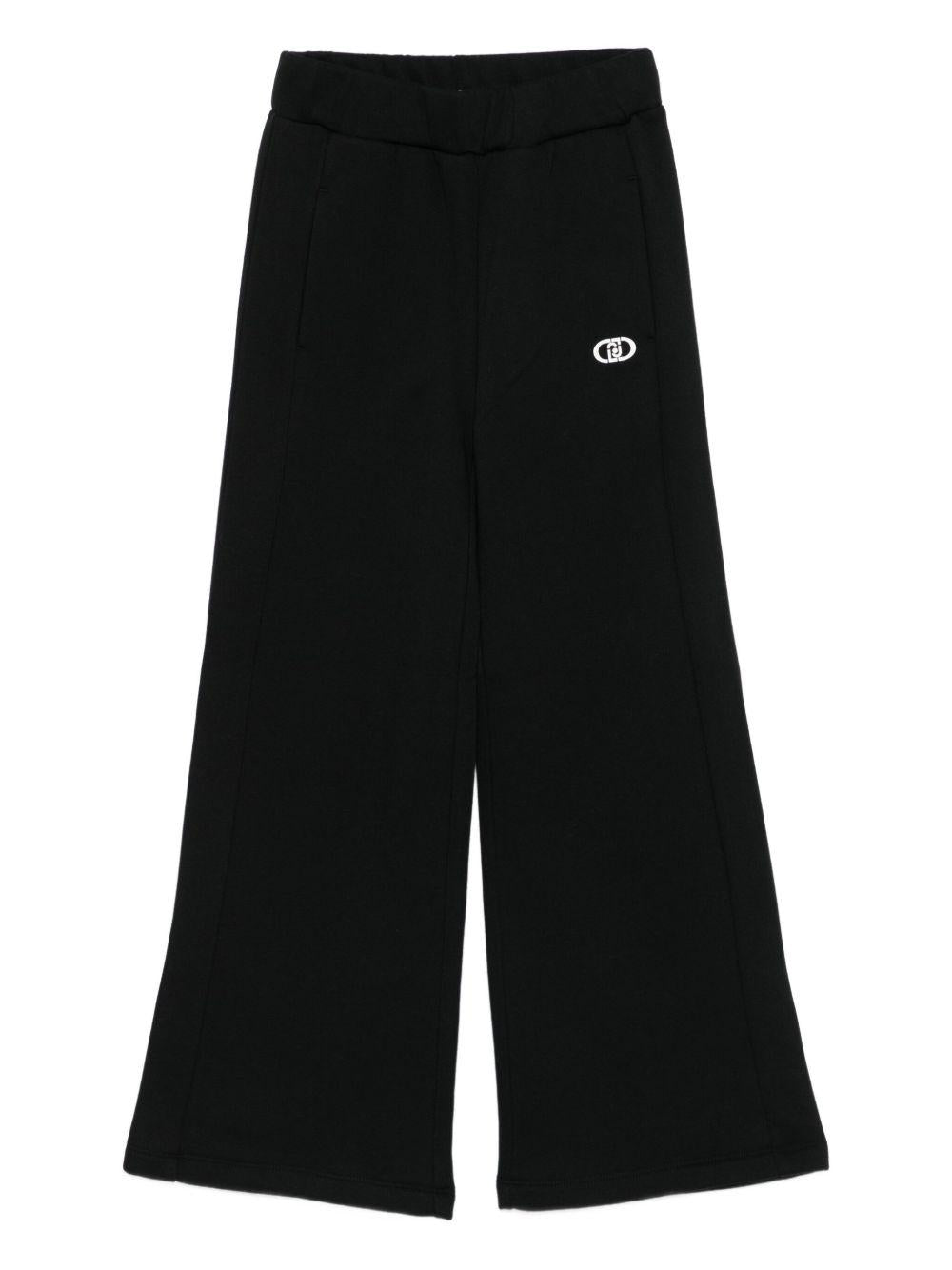 Pantalone nero per bambina GF5005F0326 22222 Liu Jo 