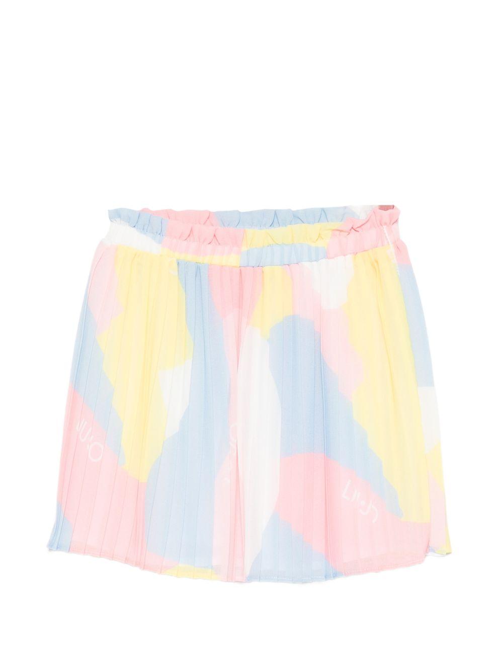 Gonna multicolor per bambina KA6035T5142 U9895 Liu Jo 