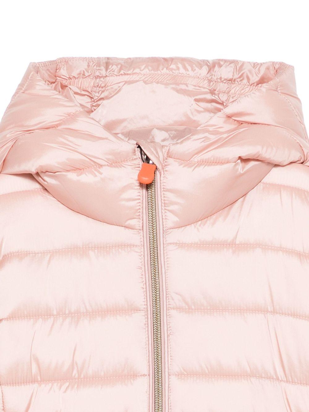 Giubbotto rosa chiaro per bambina J47300GIRIS21 80043 Save The Duck Kids 
