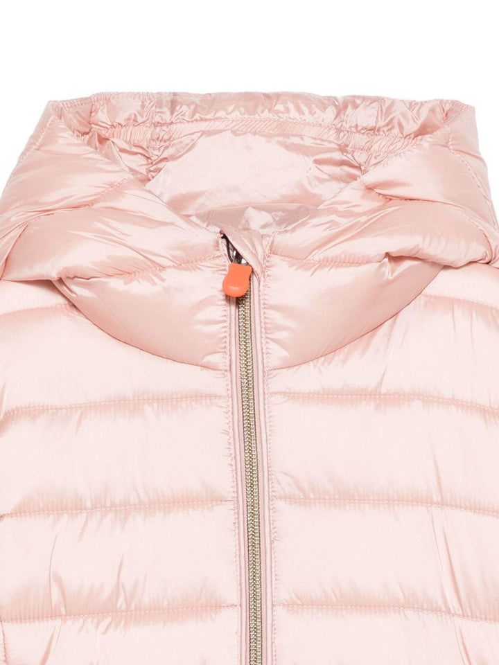 Giubbotto rosa chiaro per bambina J47300GIRIS21 80043 Save The Duck Kids 