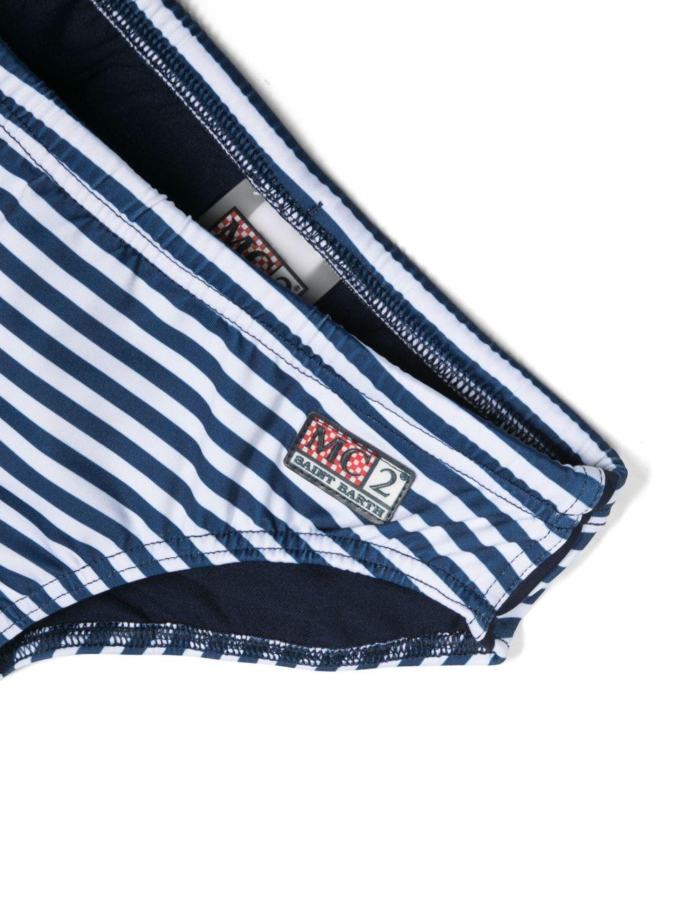 Costume blu/bianco per bambino BIL0001 00656F MC2 Saint Barth Kids 