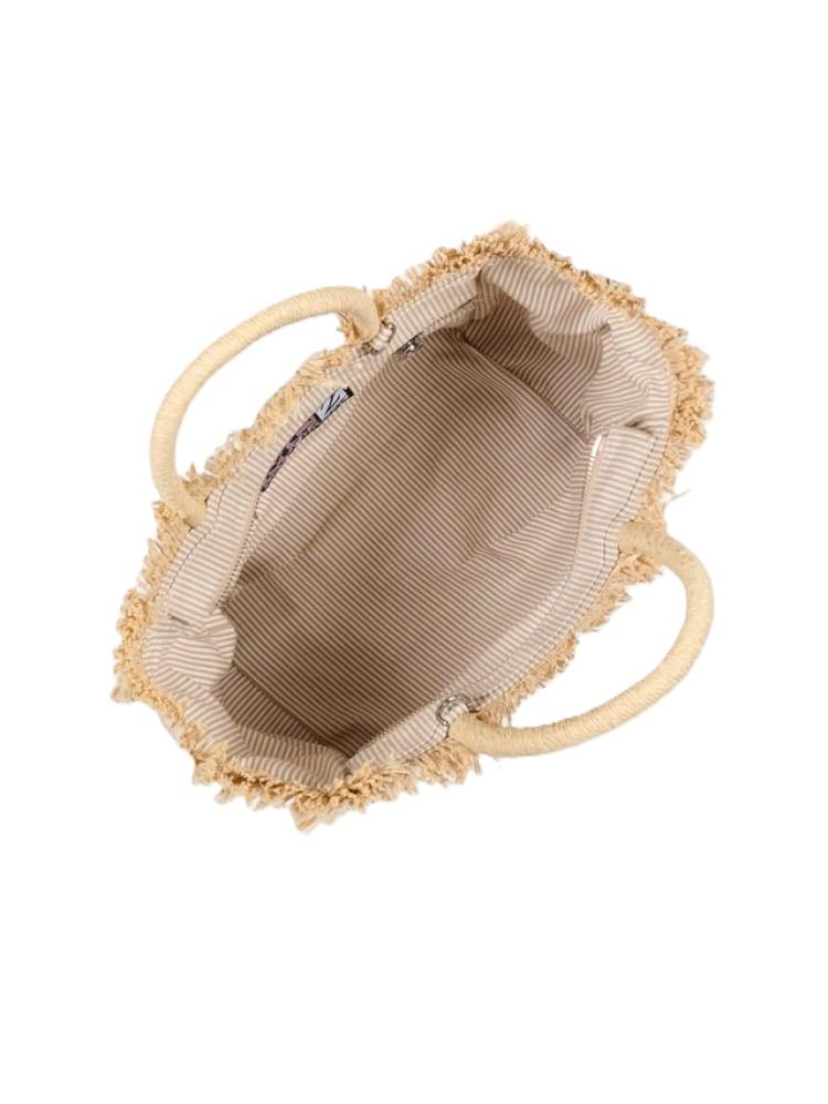 Borsa beige per bambina COL0017 00421L MC2 Saint Barth Kids 