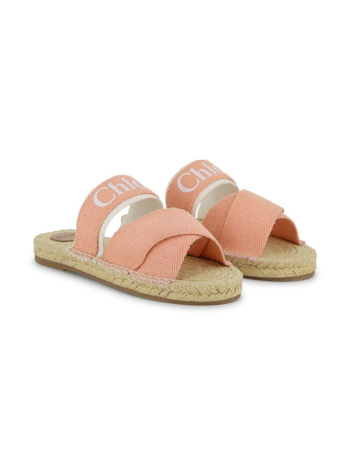 Sandali rosa pesca per bambina C20885 43A Chloe 