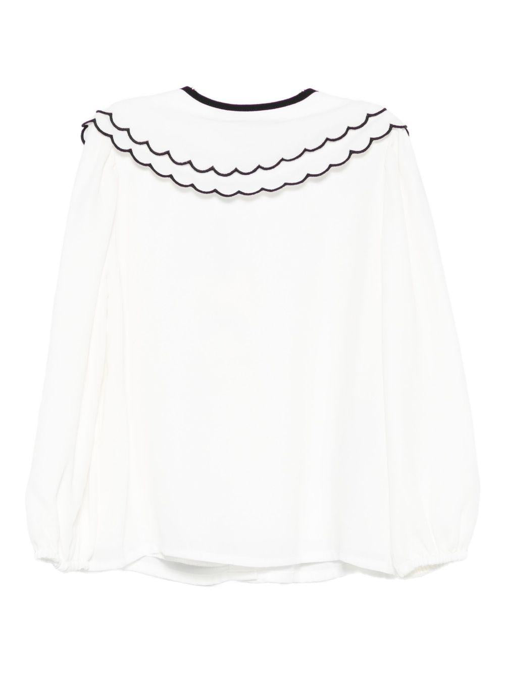 Top bianco per bambina 5612 003 Abel & Lula 