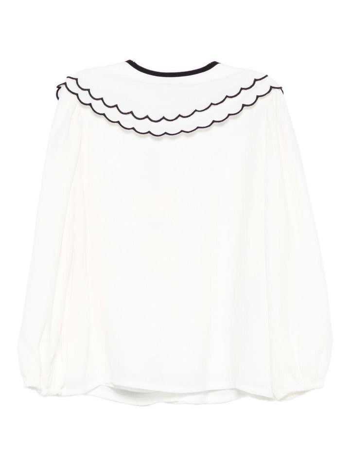 Top bianco per bambina 5612 003 Abel & Lula 