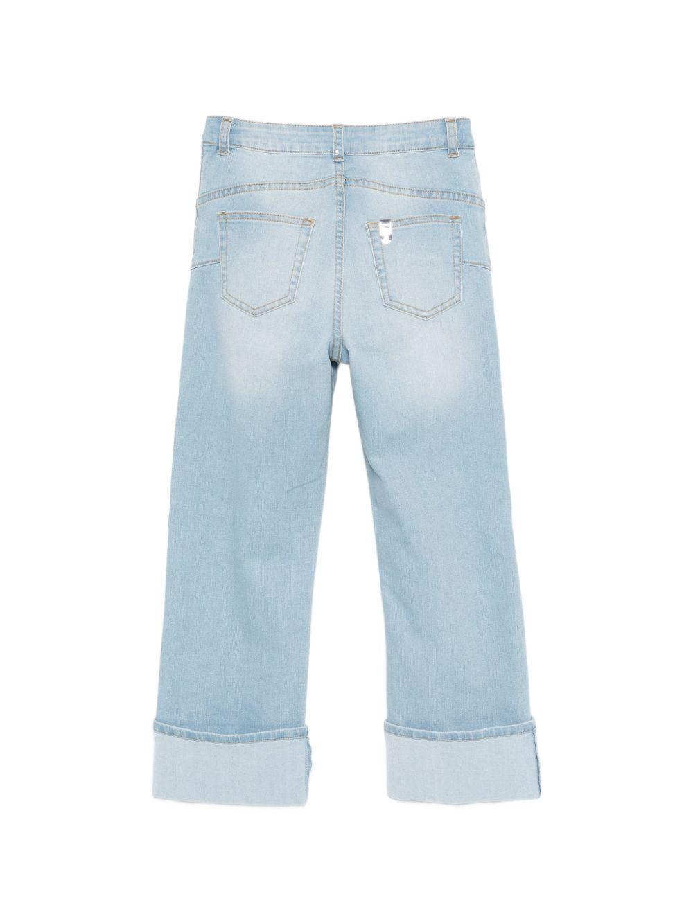 Jeans blu chiari per bambina GA6188D4680 77220 Liu Jo 
