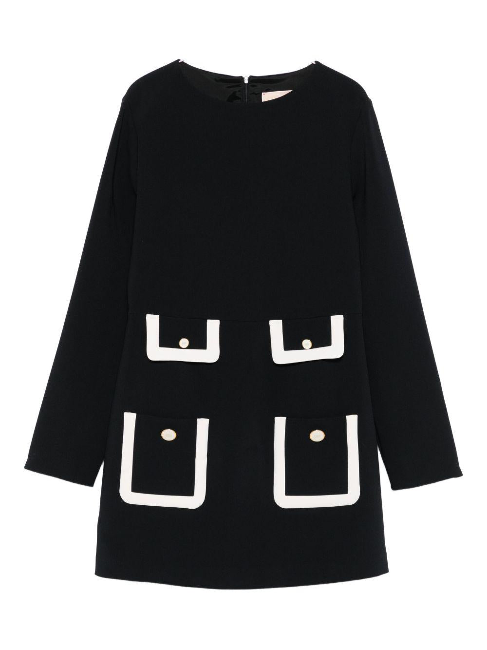 Abito nero per bambina EFAB6230GA085 D748 Elisabetta Franchi Kids 