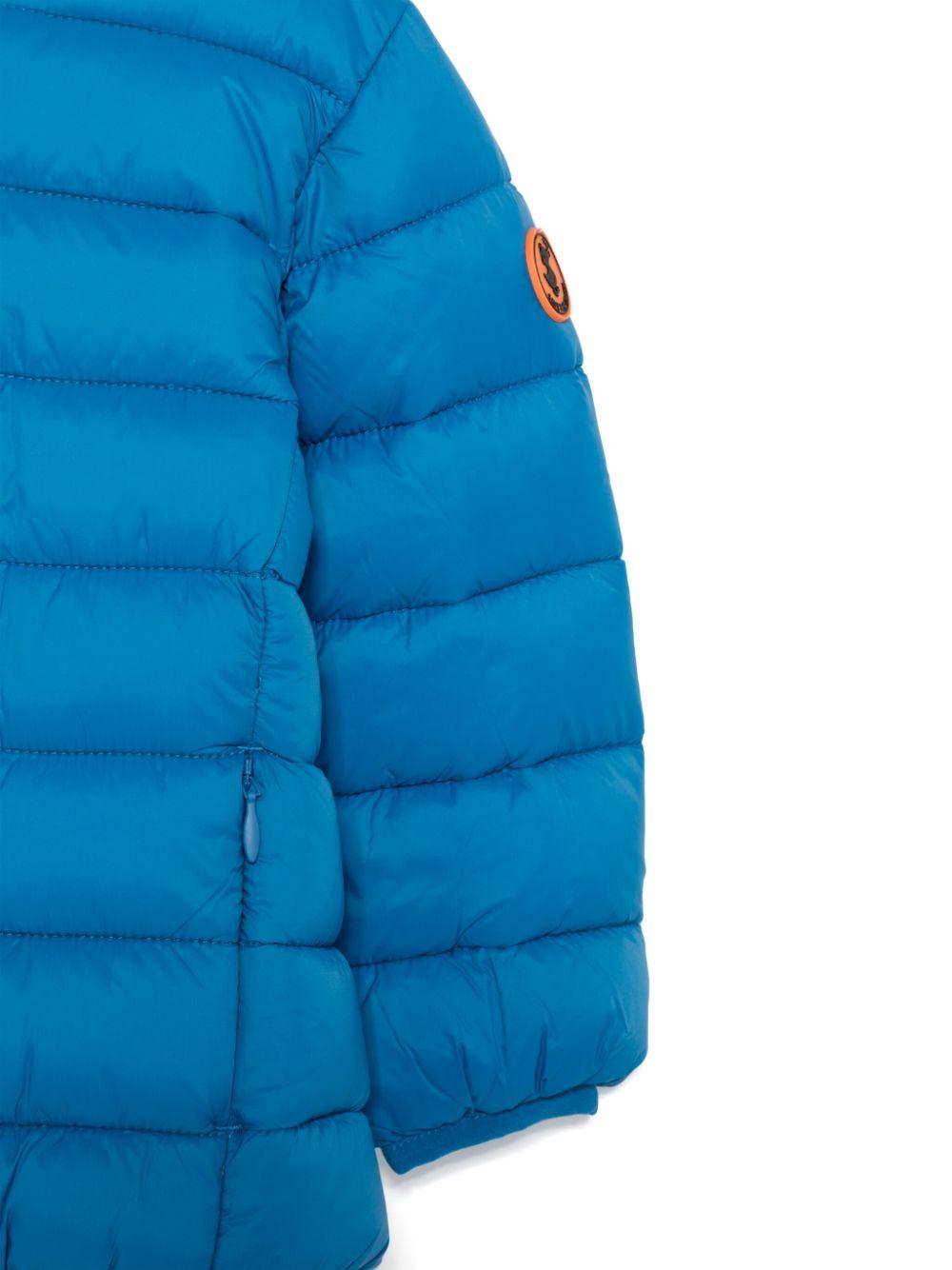 Giubbotto blu ceruleo per neonato