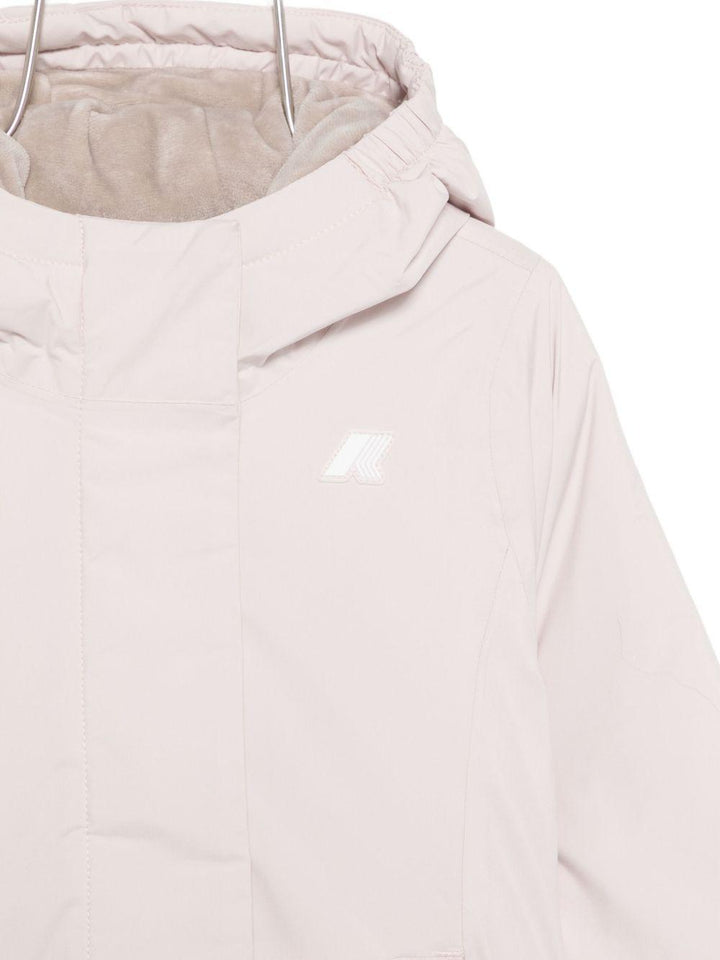 Giubbotto rosa soffuso per bambina K4137WW B3U K-Way Kids 