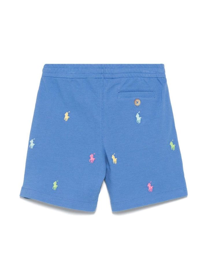 Bermuda blu ceruleo per bambino