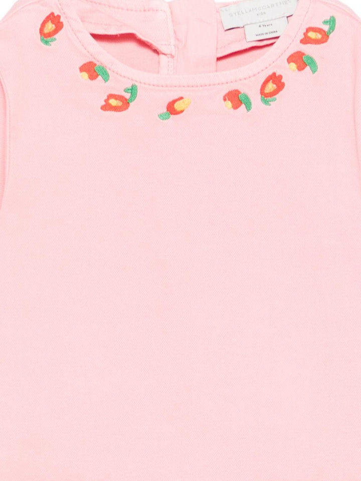 Abito rosa per bambina TY1C41Z0156 509 Stella McCartney Kids 