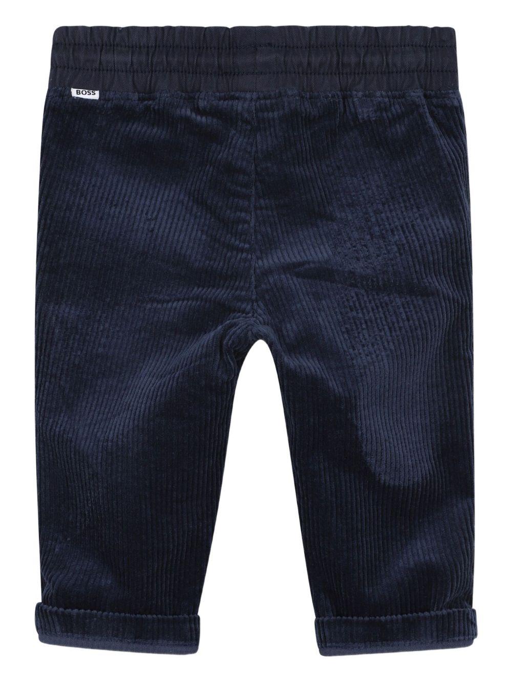Pantalone blu navy per neonato J52438 849 Boss Kids 