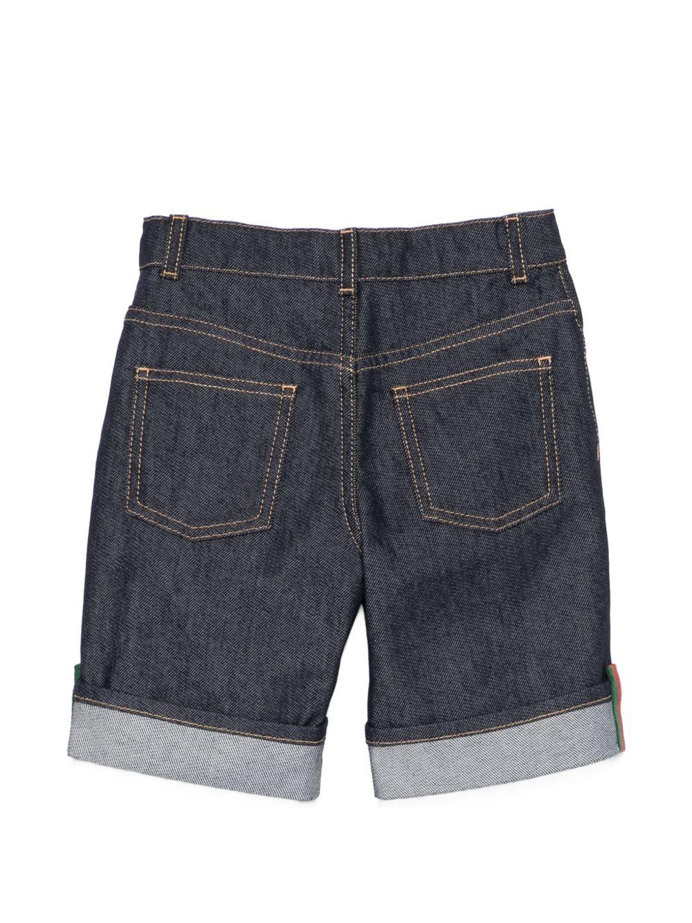 Jeans blu scuro per neonato 853979XDDCE 4759 Gucci Kids 