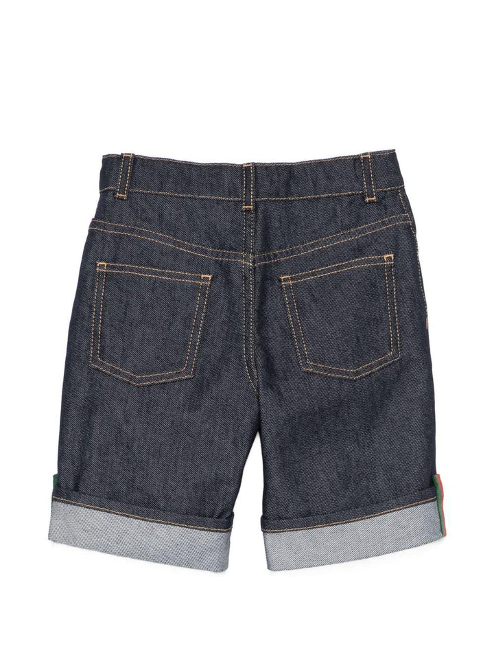 Jeans blu scuro per neonato 853979XDDCE 4759 Gucci Kids 
