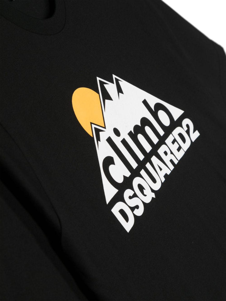 Black t-shirt for boys