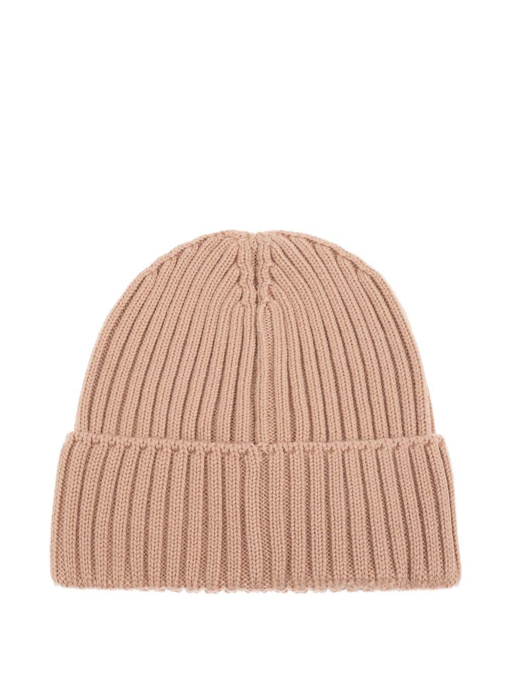 Cappello beige per bambino 9543B00012M1131 513 Moncler Kids 
