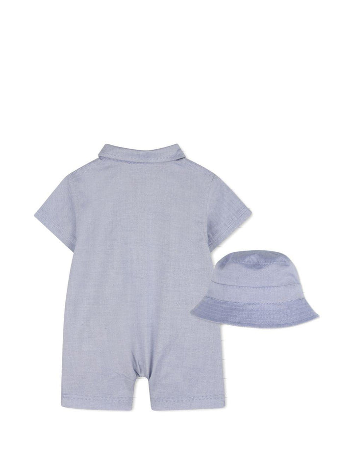 Tutina blu pastello per neonato J53043 813 Boss Kids 