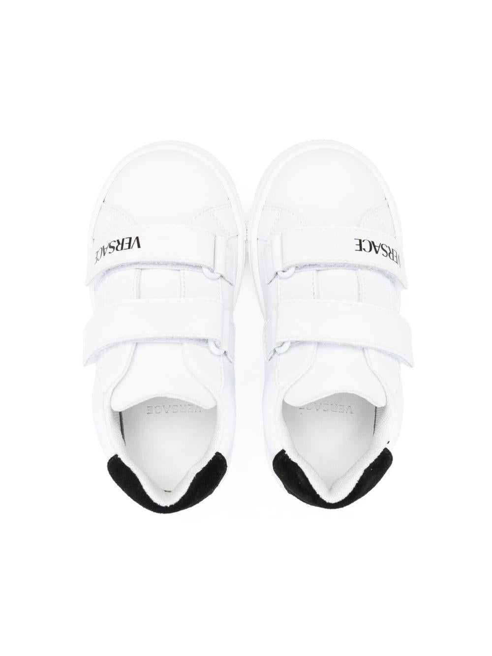 Sneakers bianche per bambino con logo