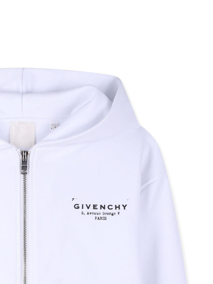 Felpa bianca per bambino H31076 10P Givenchy Kids 