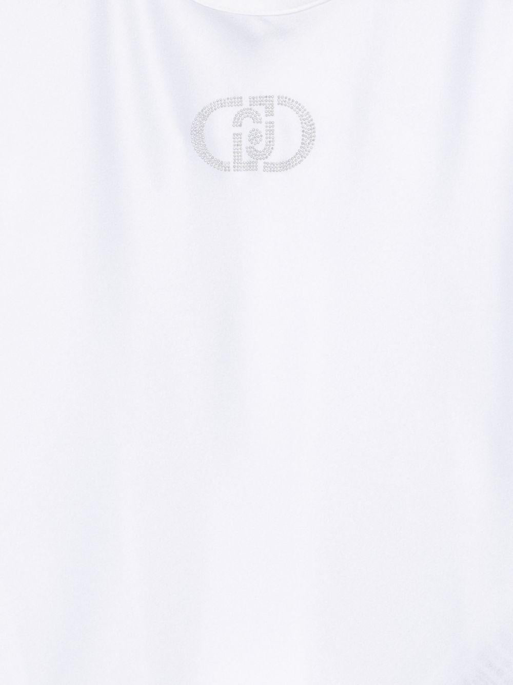 T-shirt bianca per bambina GA6025T400A 10601 Liu Jo 