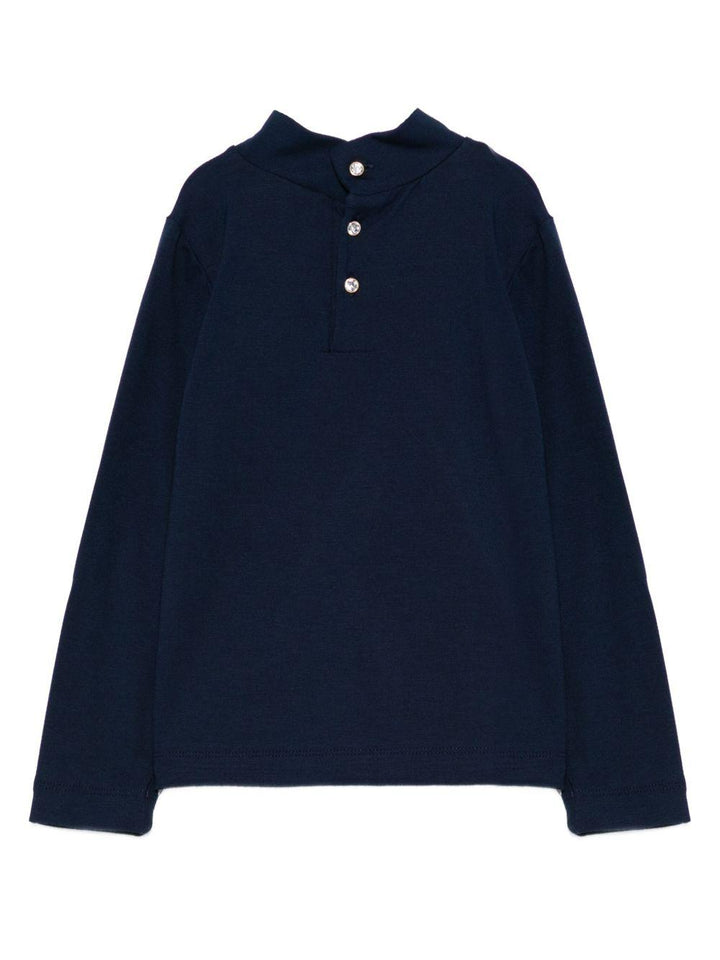 T-shirt blu scuro per bambina 5607 060 Abel & Lula 