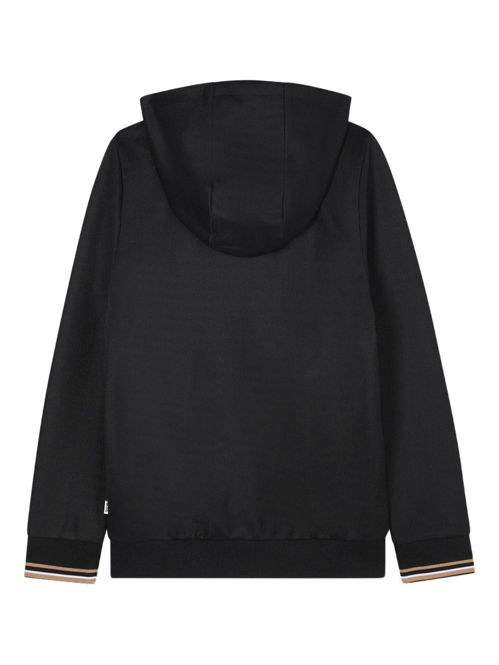 Completo nero per bambino J52399 09B Boss Kids 