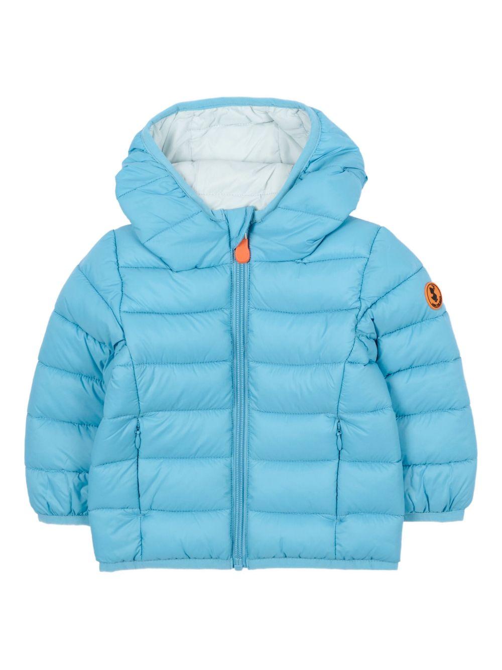 Giubbotto blu per neonato I30003XGIGA21 90068 Save The Duck Kids 