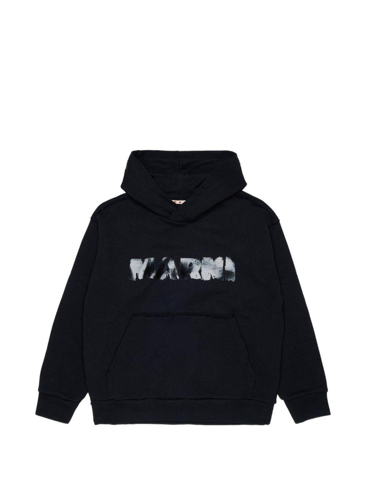 Felpa nera per bambino M01886M00YA 0M900 Marni Kids 