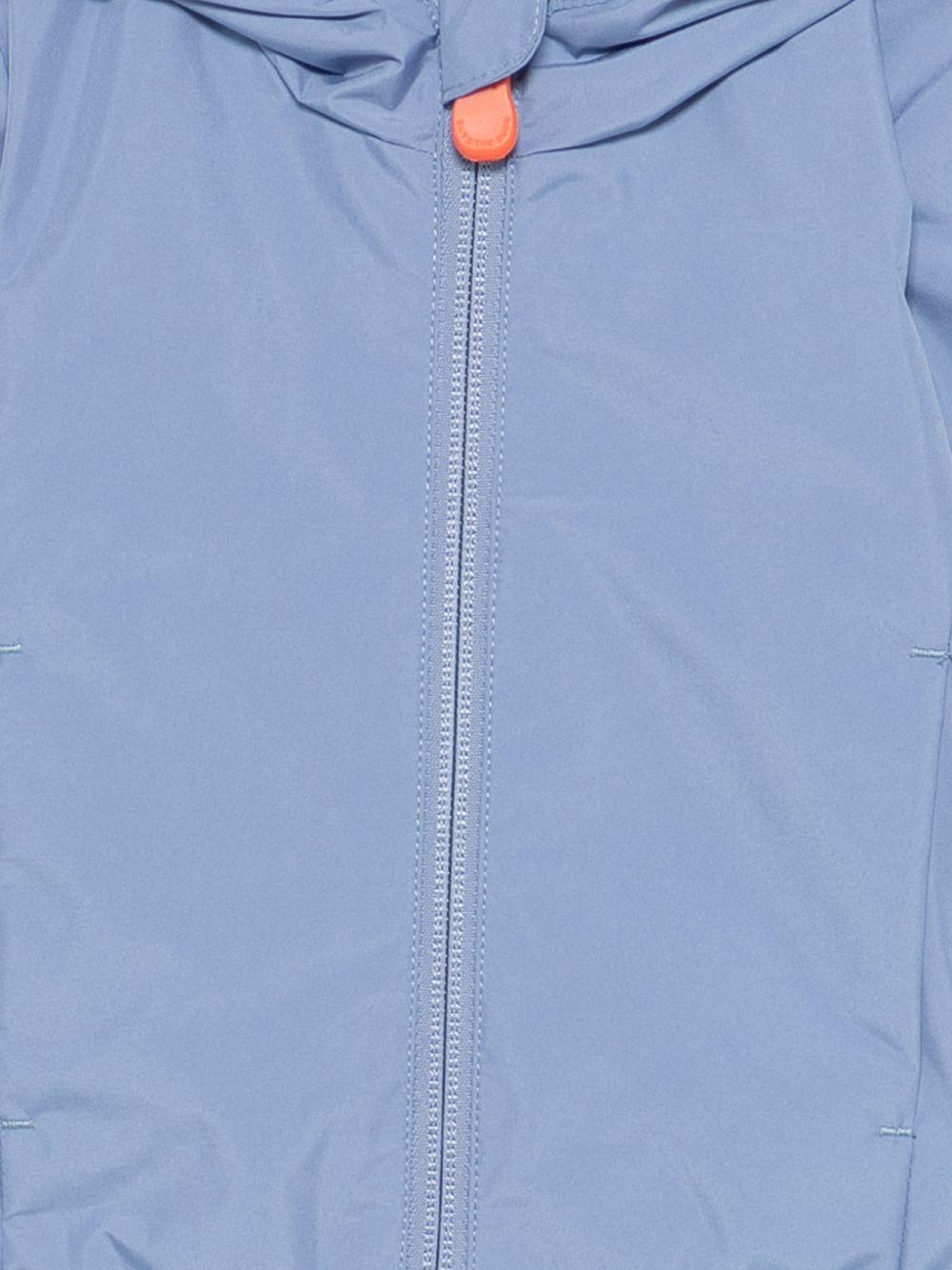 Giubbotto blu per neonato I30006XWIND22 90072 Save The Duck Kids 