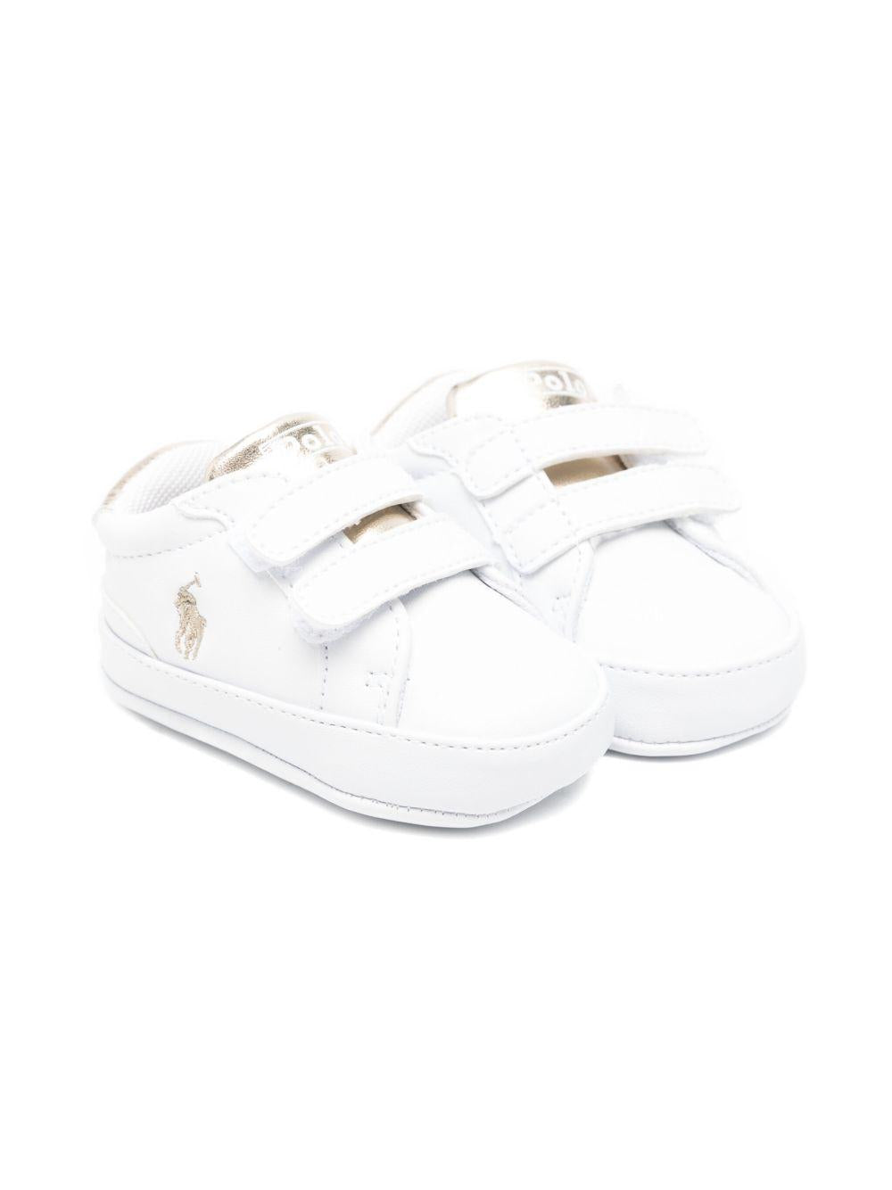 Sneakers bianche per neonato RL03389102 HER Ralph Lauren Kids 