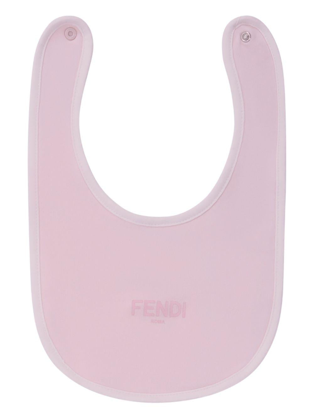 Tutina rosa per neonata BUK1608RA F0C11 Fendi Kids 