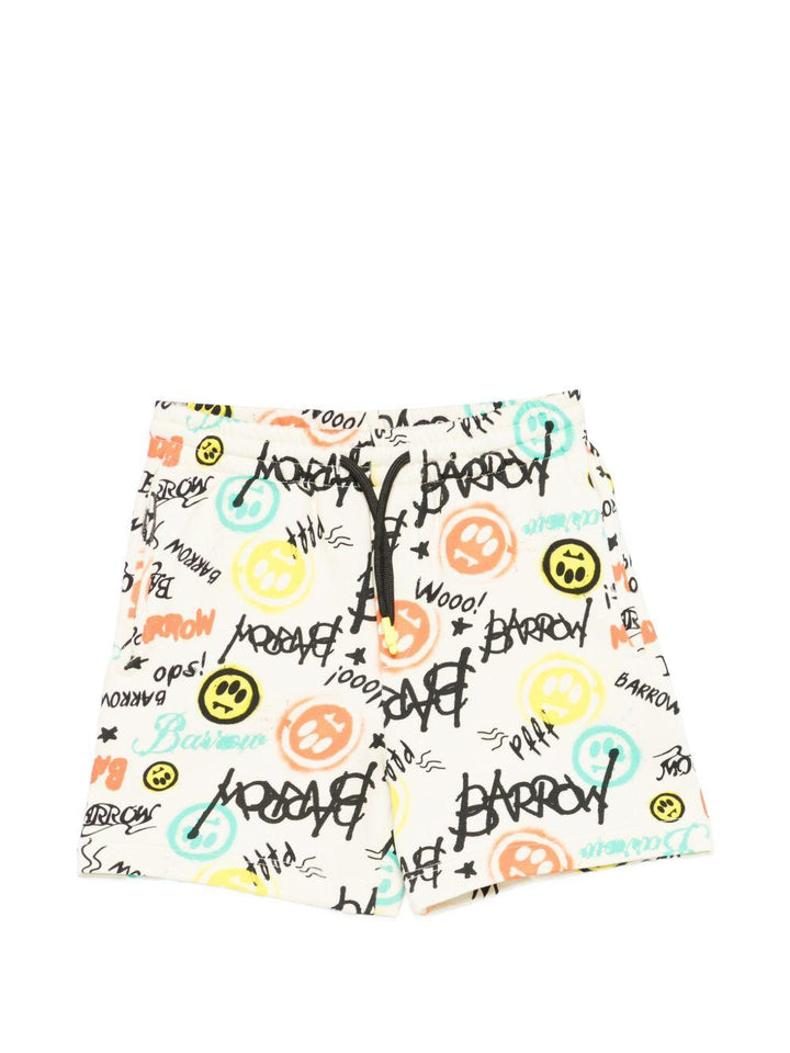 Bermuda crema per bambino S6BKJUBE047 013 Barrow Kids 