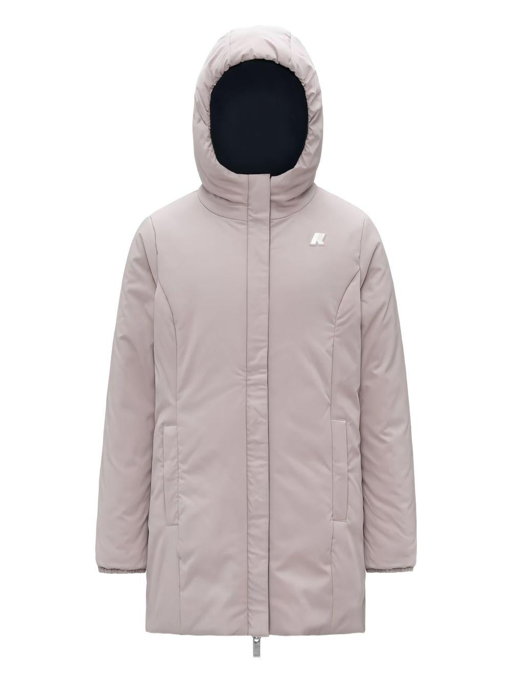 Giubbotto rosa/blu per bambina K11517W BBN K-Way Kids 