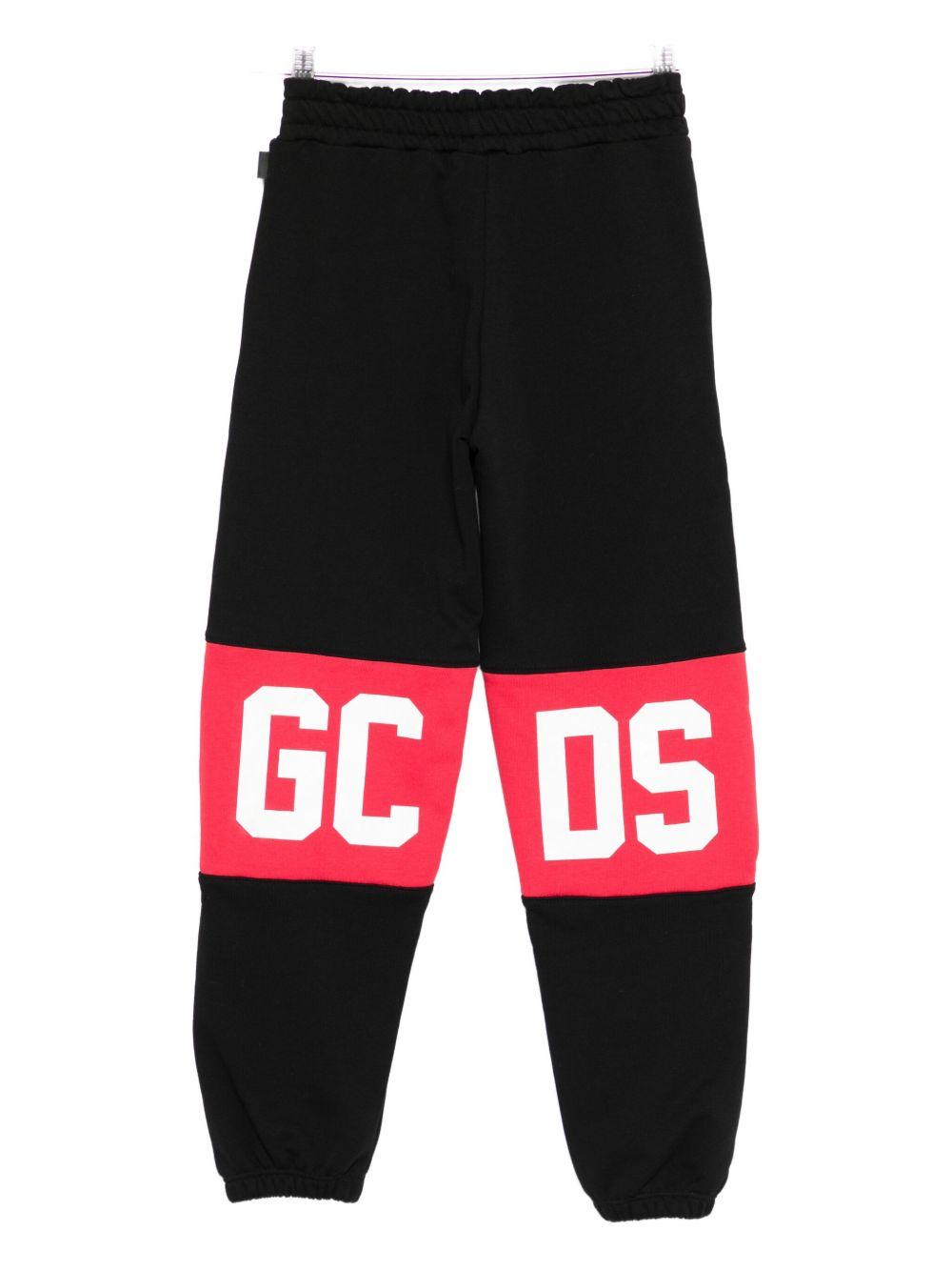 Pantalone nero per bambino B2JU3017BA2 99 Gcds Kids 