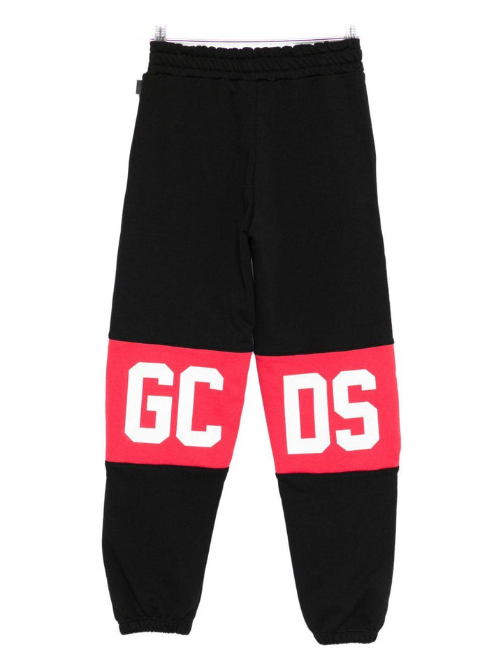 Pantalone nero per bambino B2JU3017BA2 99 Gcds Kids 