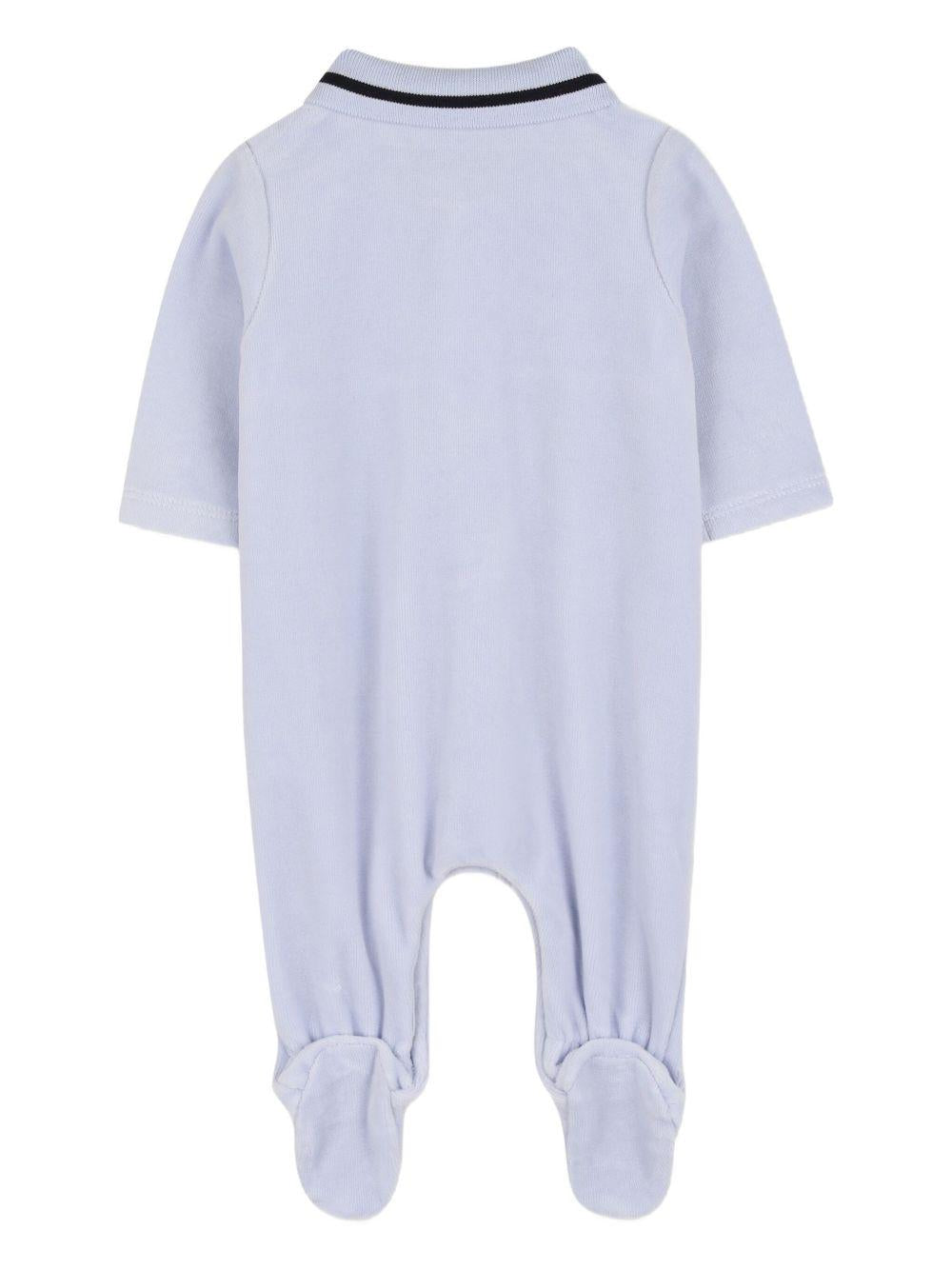 Tutina azzurra/bianca per neonato J52522 771 Boss Kids 