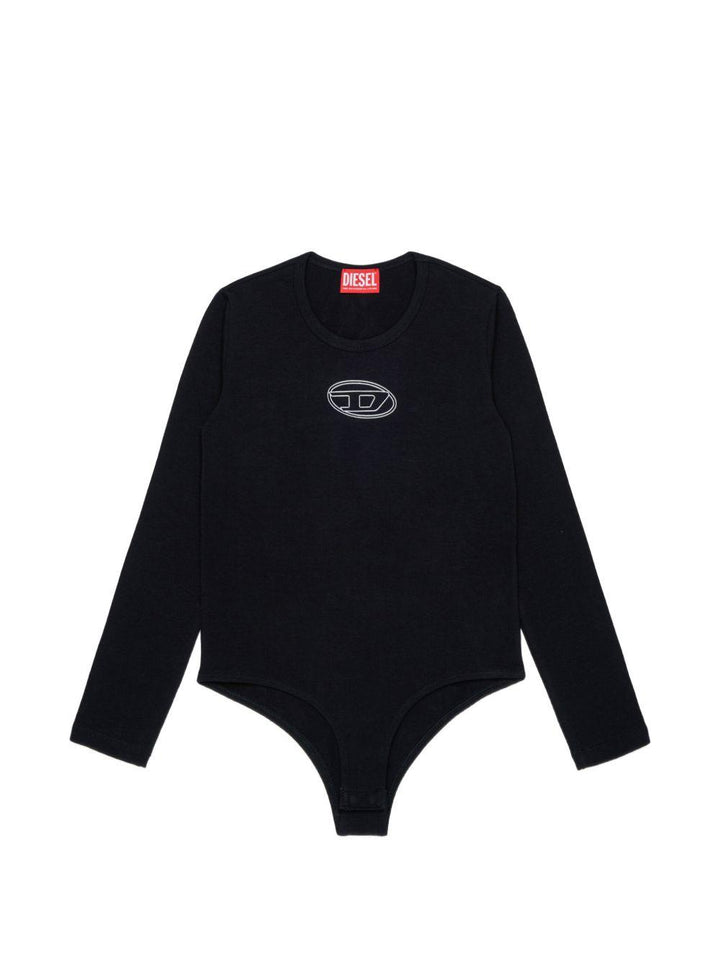 Body nero per bambina J02929KYA0L K900 Diesel Kids 