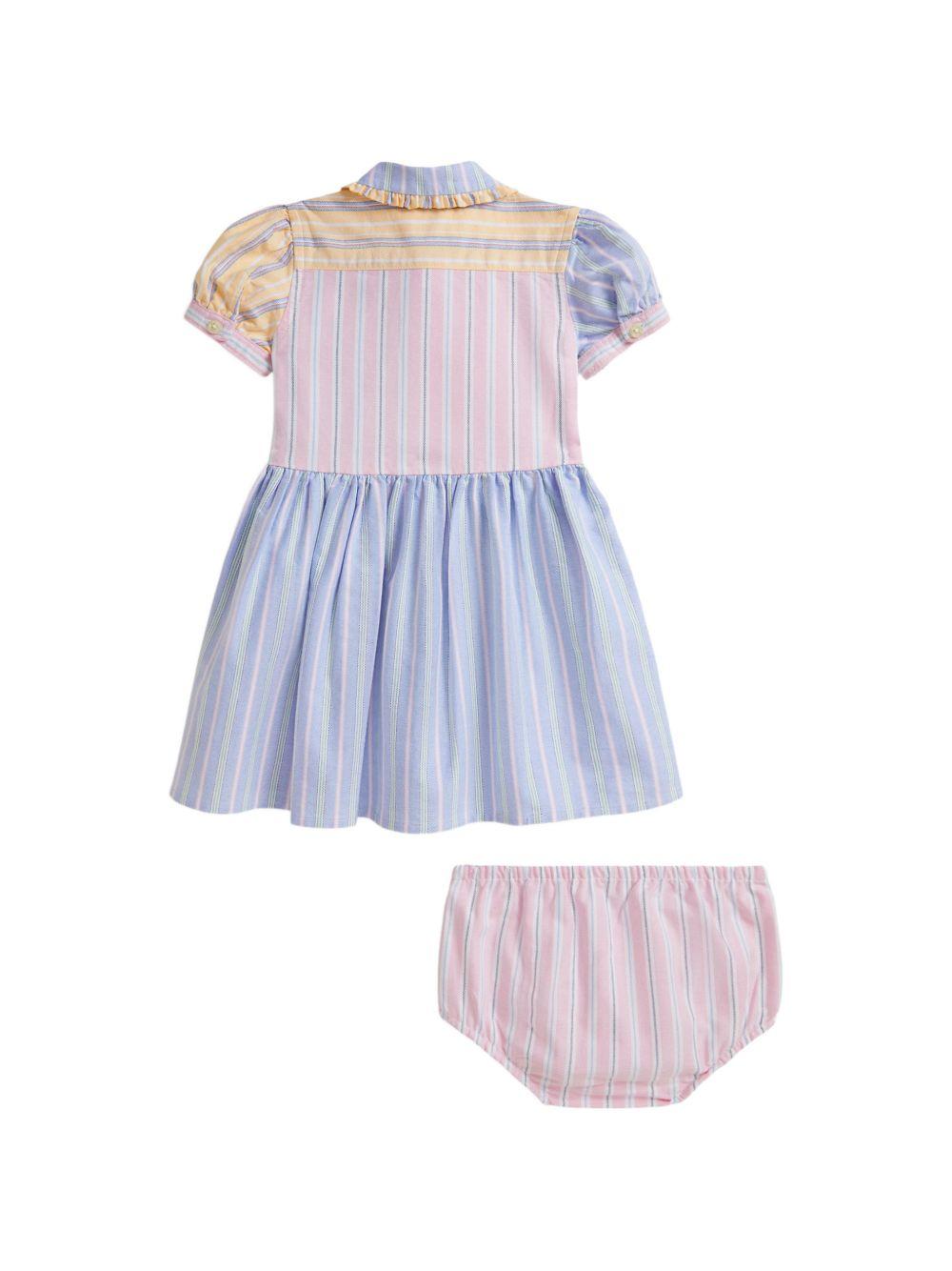 Abito multicolor per neonata 310A12861 001 Ralph Lauren Kids 