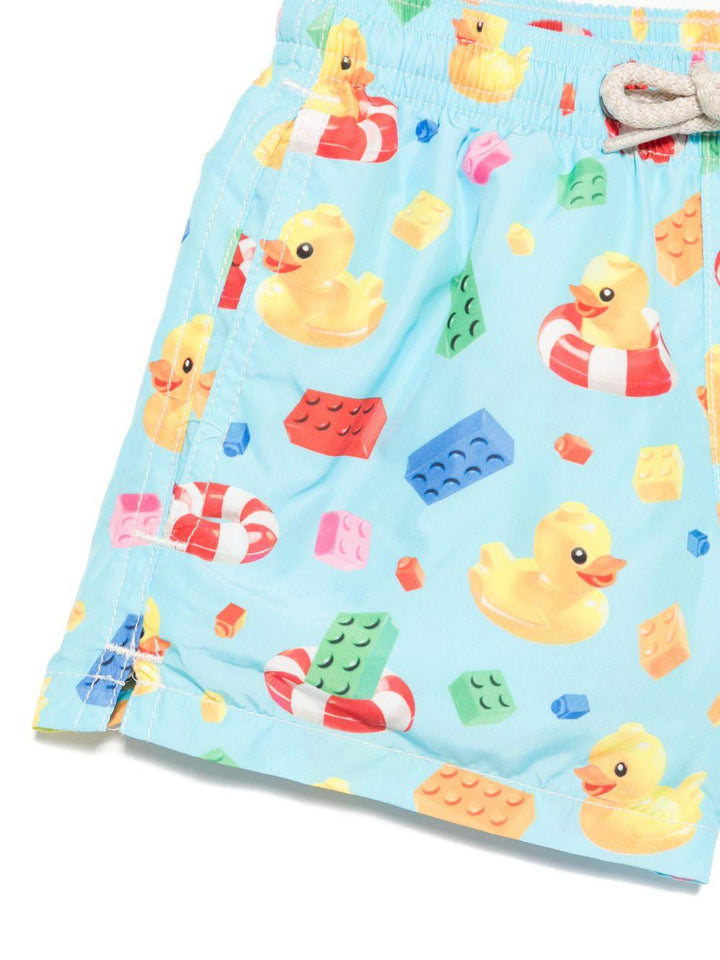 Costume azzurro per bambino